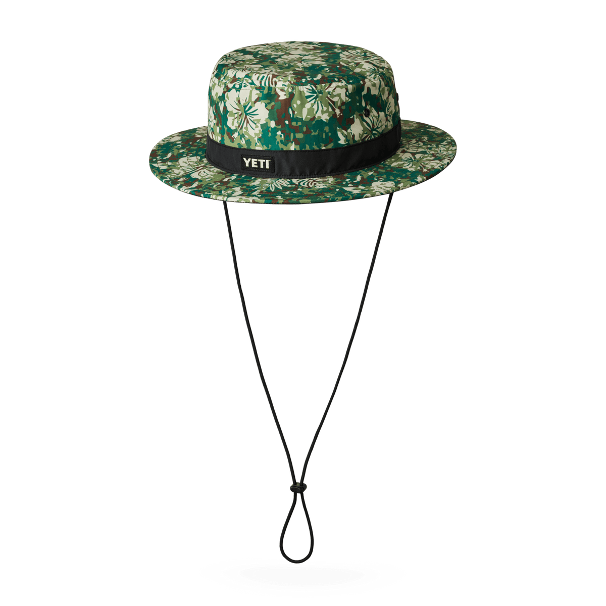 Hibiscus Print YETI® Logo Boonie Hat