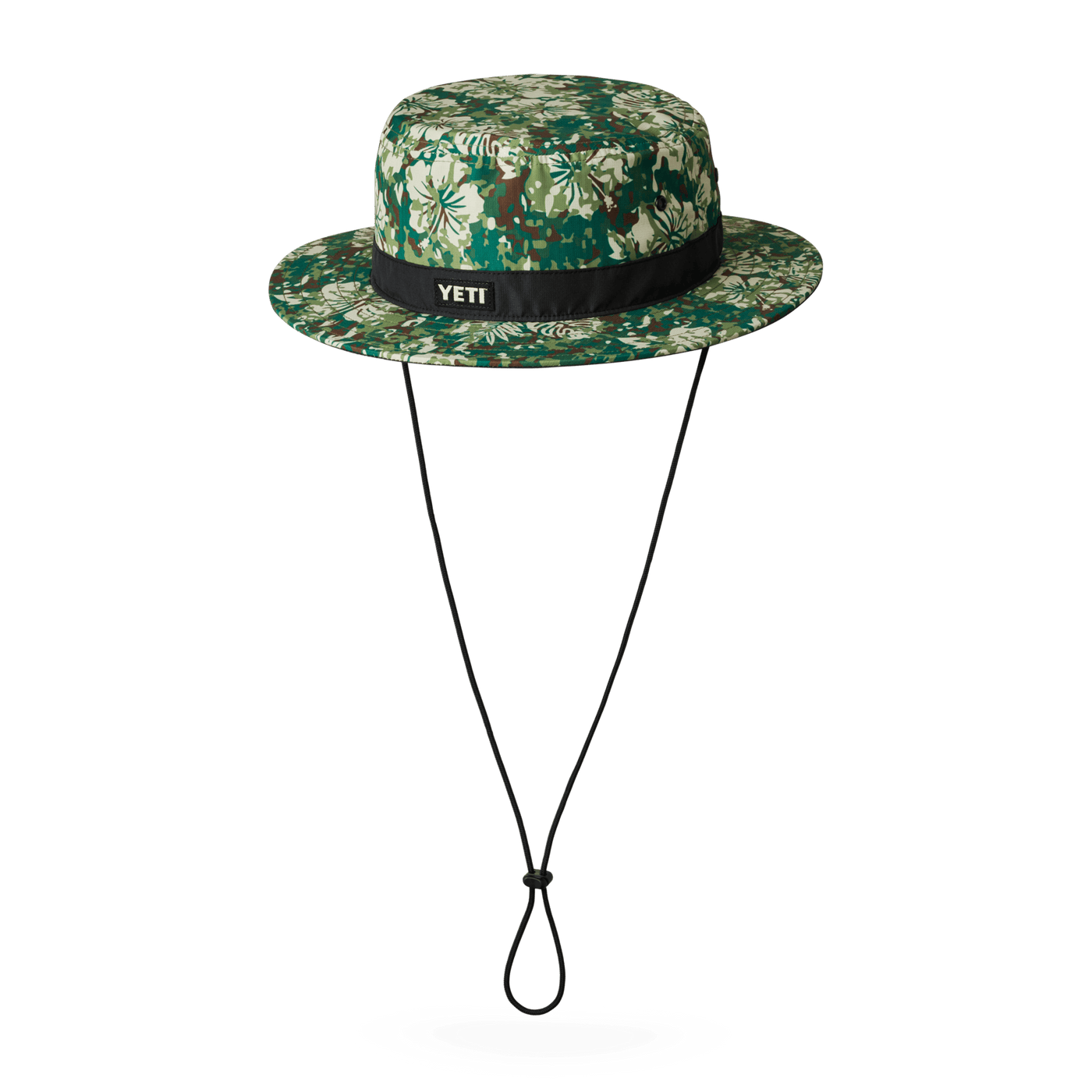 Hibiscus Print YETI® Logo Boonie Hat