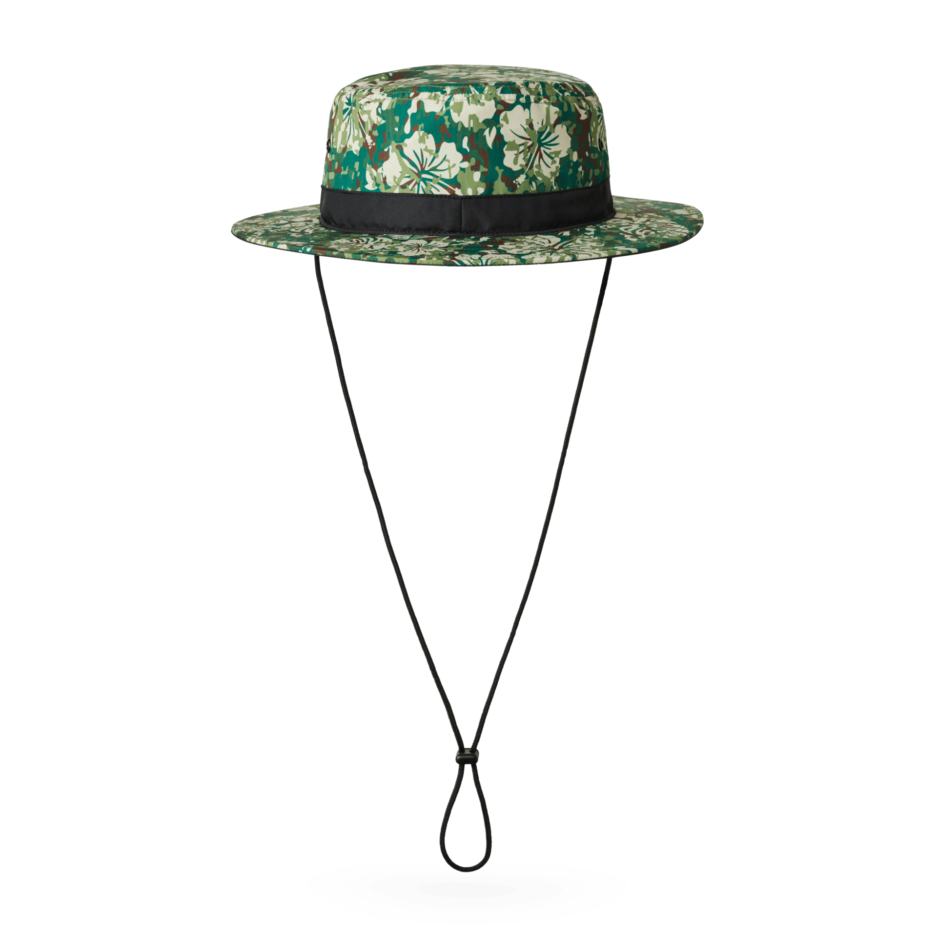 Hibiscus Print YETI® Logo Boonie Hat